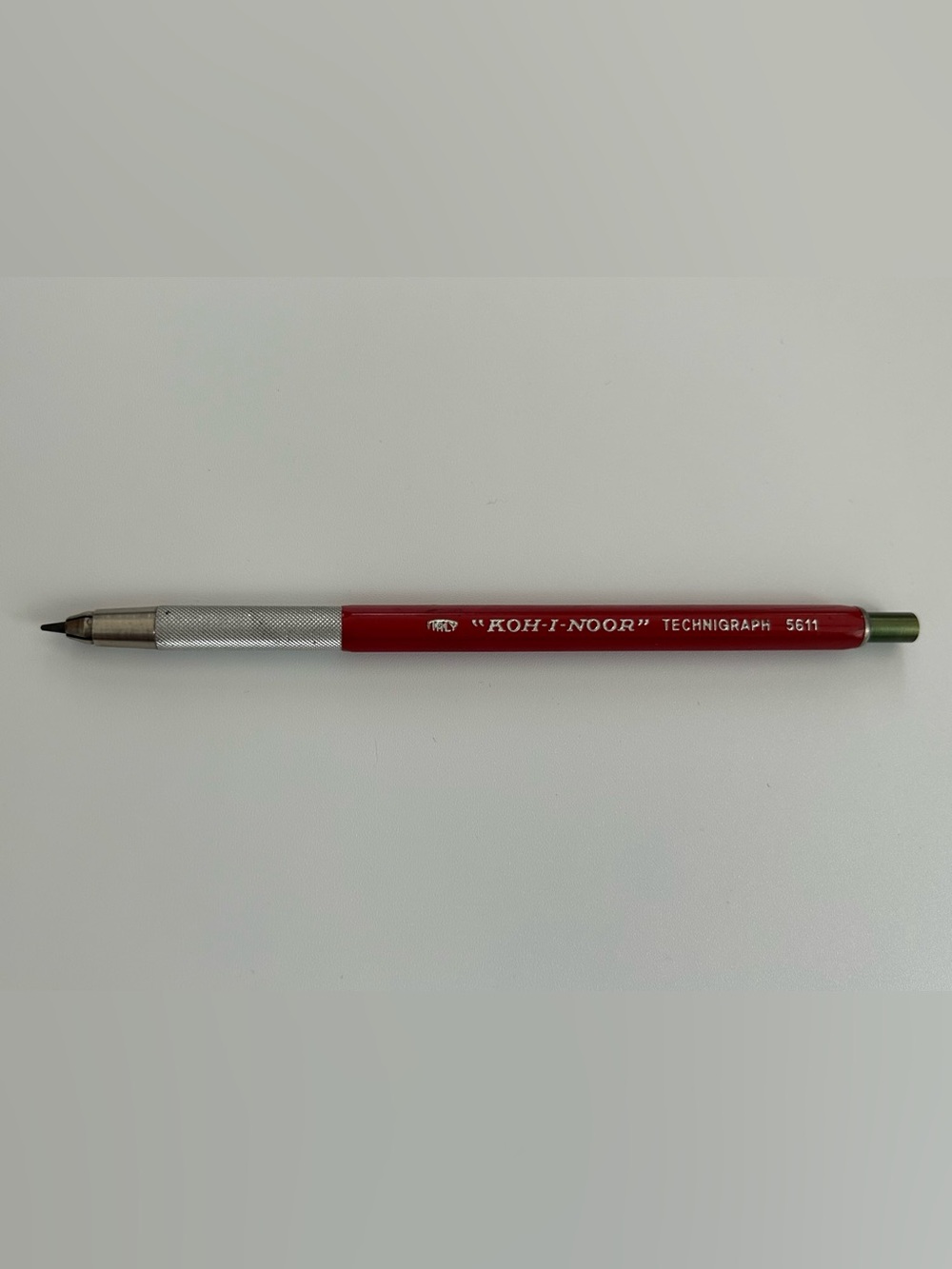 Vintage KOH-I-NOOR Red Technigraph 5611 Lead Holder Drafting Pencil
Made Italy